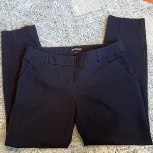 Black Express Columnist Cropped Pants